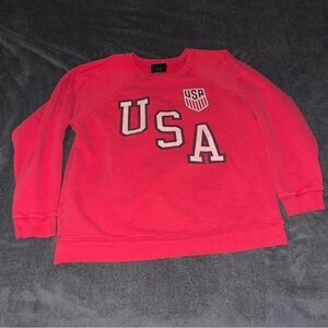 EUC retrobrand USA soccer sweatshirt